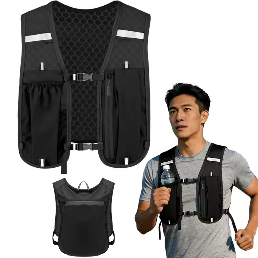 Running Gear Autumn - 러닝 남녀공용 경량 물주머니 가방 통기성
