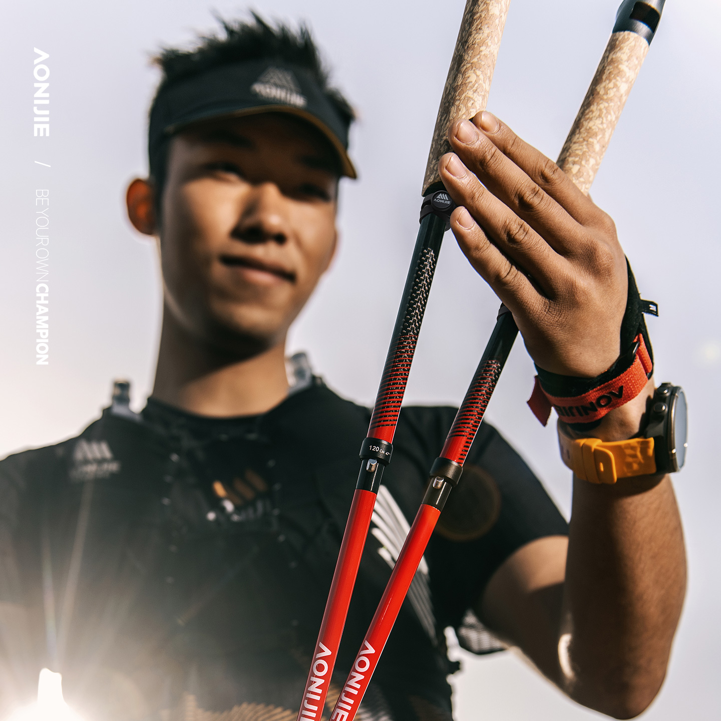 2개 AONIJIE E4212 E4218 접이식 탄소  - Trekking Pole Carbon 리뷰 및 가격