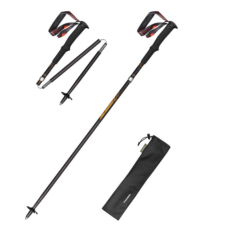 99% 카본 파이버 접이식 워킹 스틱 초경량 트레킹 폴 - Trekking Pole Carbon 리뷰 및 가격