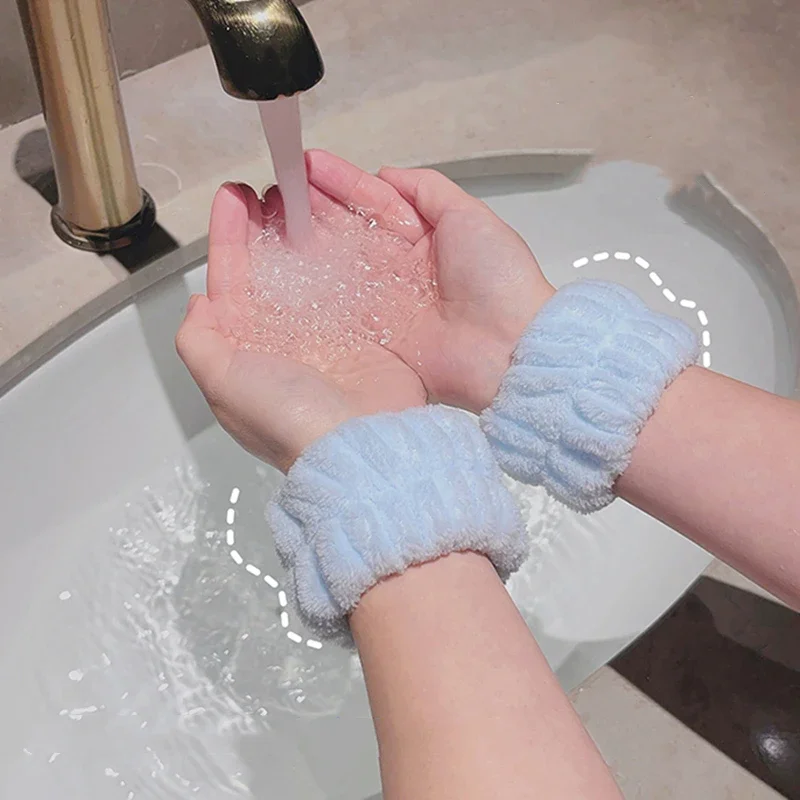 2PCS 재사용 가능한 스파 손목 워시 밴드 부드러운  - Sweat Band Wrist 리뷰 및 가격