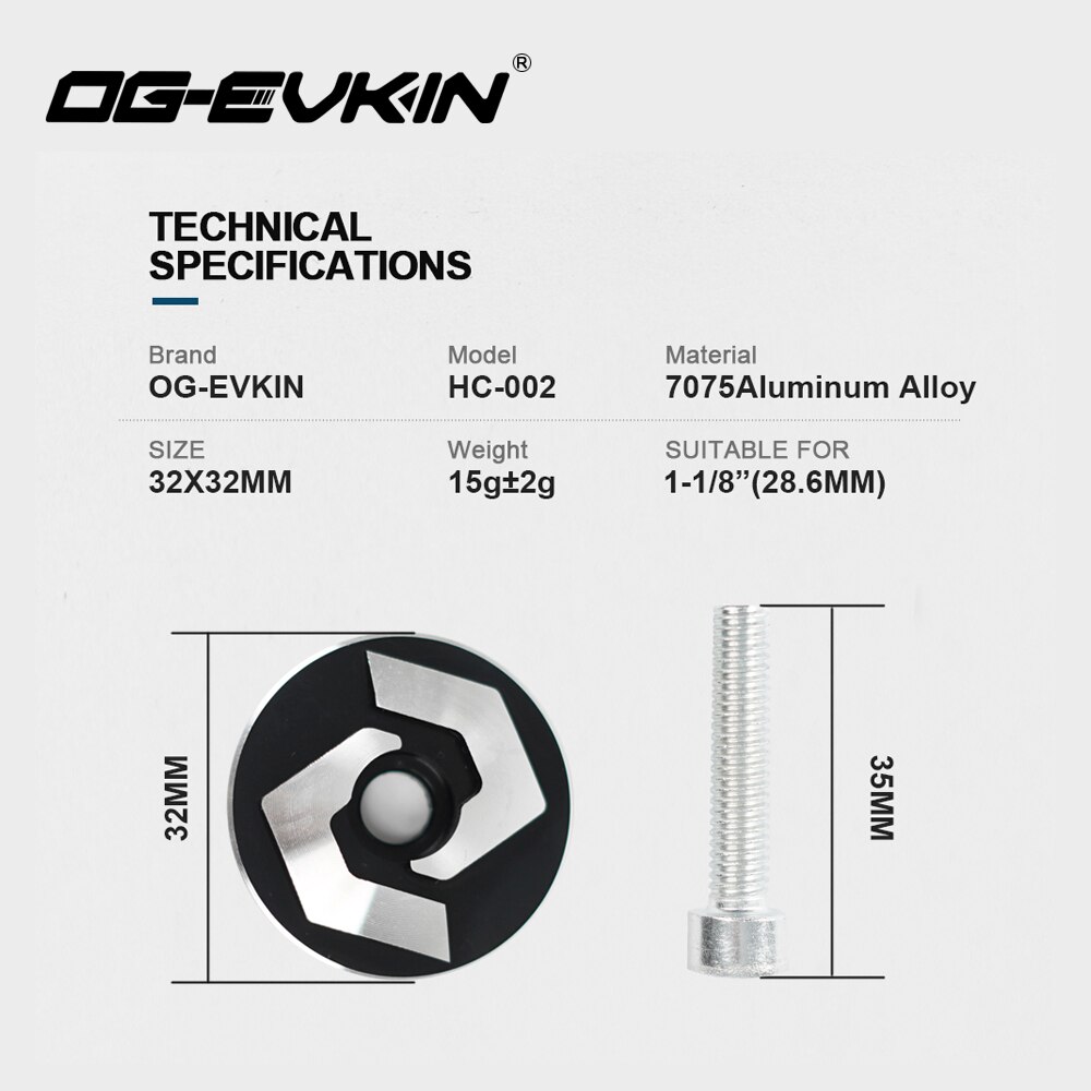 OG-EVKIN HC-002 알루미늄 합금 헤드셋 탑  - Trekking Pole Carbon 리뷰 및 가격