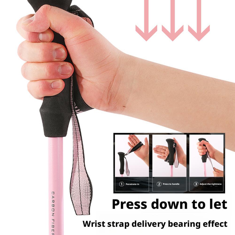 초경량 접이식 3단 트레킹 폴 카본 텔레스코픽 삼단 등 - Trekking Pole Carbon 리뷰 및 가격