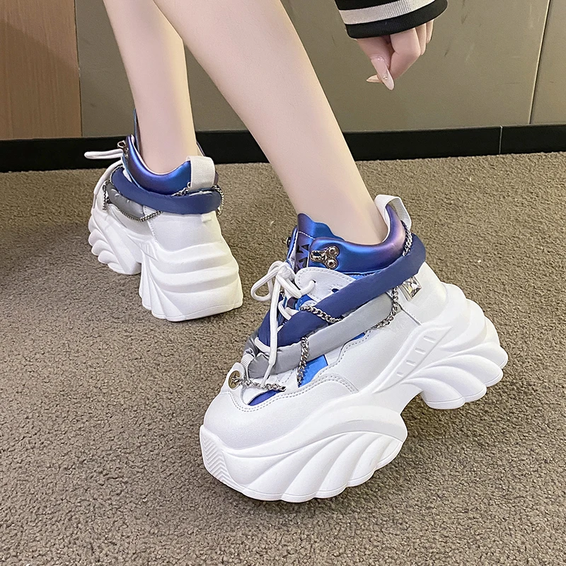 러블리 카와이 여성 스니커즈, 웨지 캐주얼 신발, 여성 - Running Gear Women 리뷰 및 가격