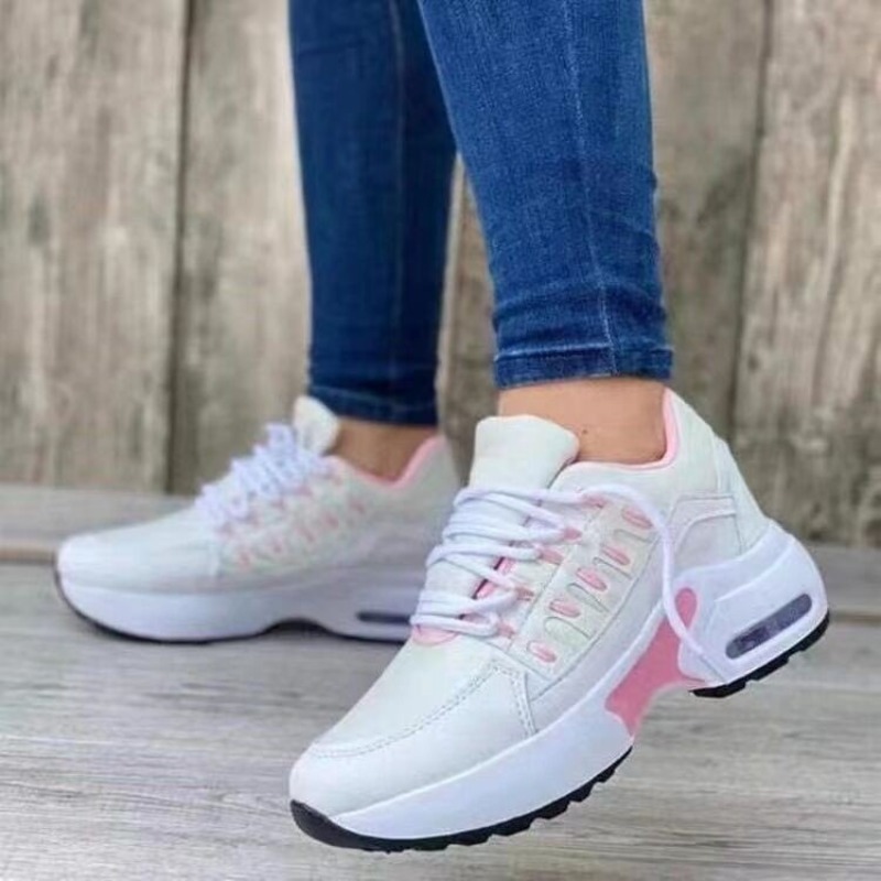 여성 패션 운동화 플랫폼 에어 쿠션 통기성 메쉬 워킹  - Running Gear Women 리뷰 및 가격