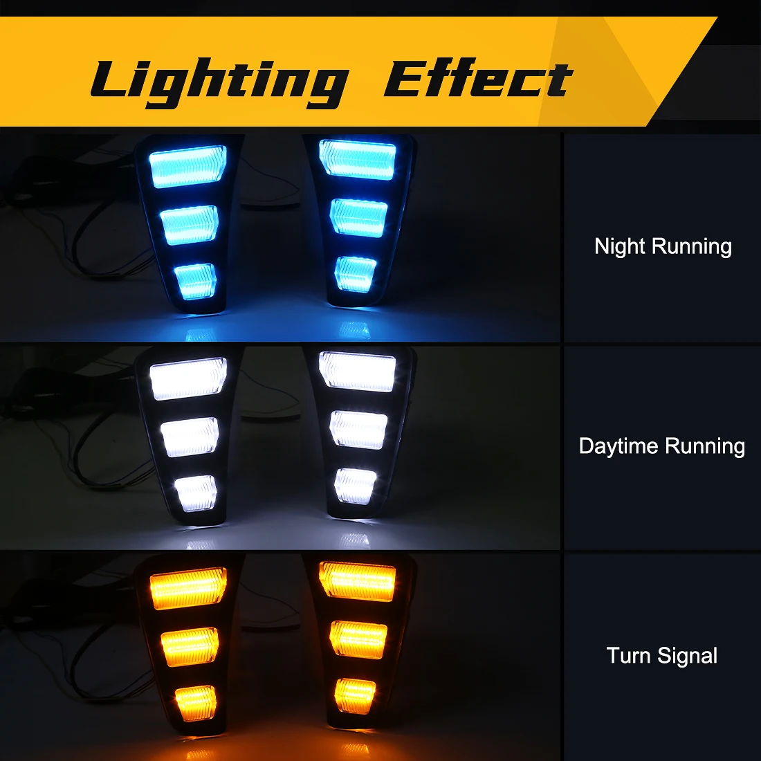 자동차 LED 주간 러닝 라이트 Kia Pegas 20 - Running Gear Accessories 리뷰 및 가격