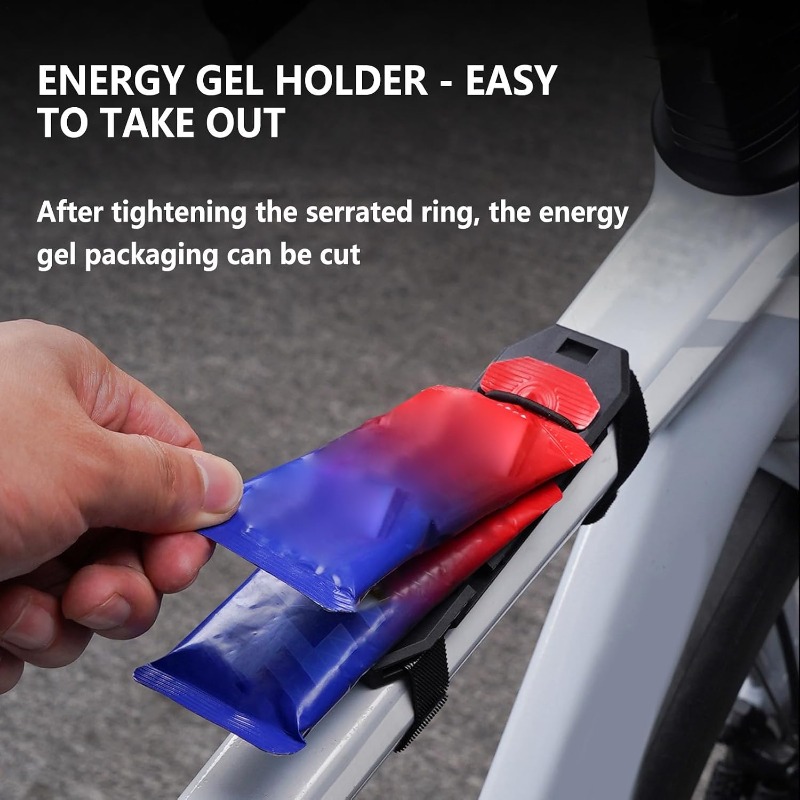 자전거 에너지 젤 홀더 휴대용 탄성 로프 사용하기 쉬운 - Energy Gel Pack 리뷰 및 가격